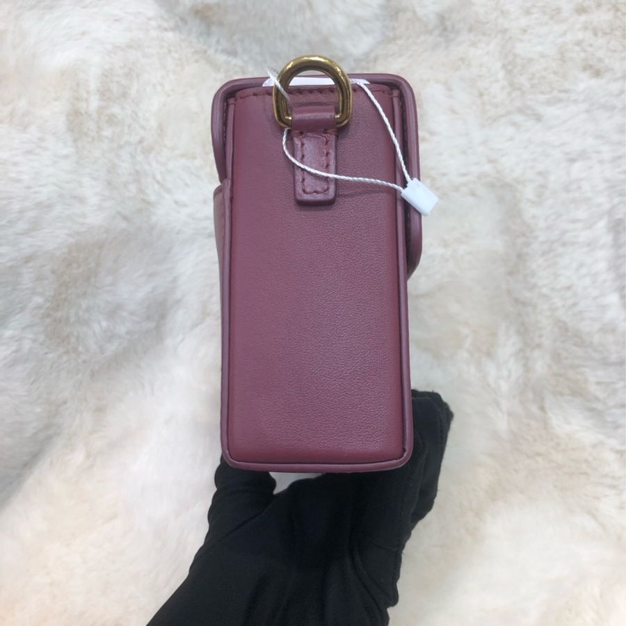 Dior 棗紅色蒙田相機袋 XC195-2