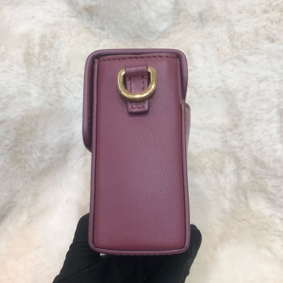 Dior 棗紅色蒙田相機袋 XC195-3