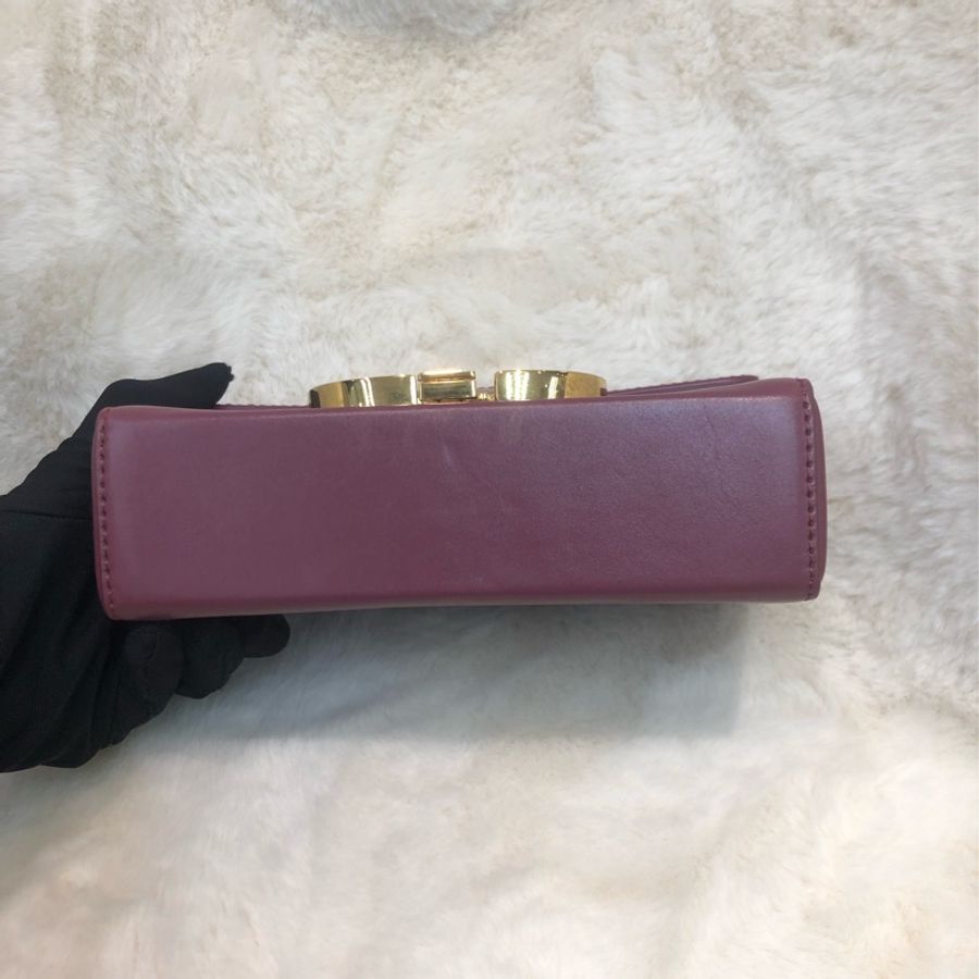 Dior 棗紅色蒙田相機袋 XC195-4