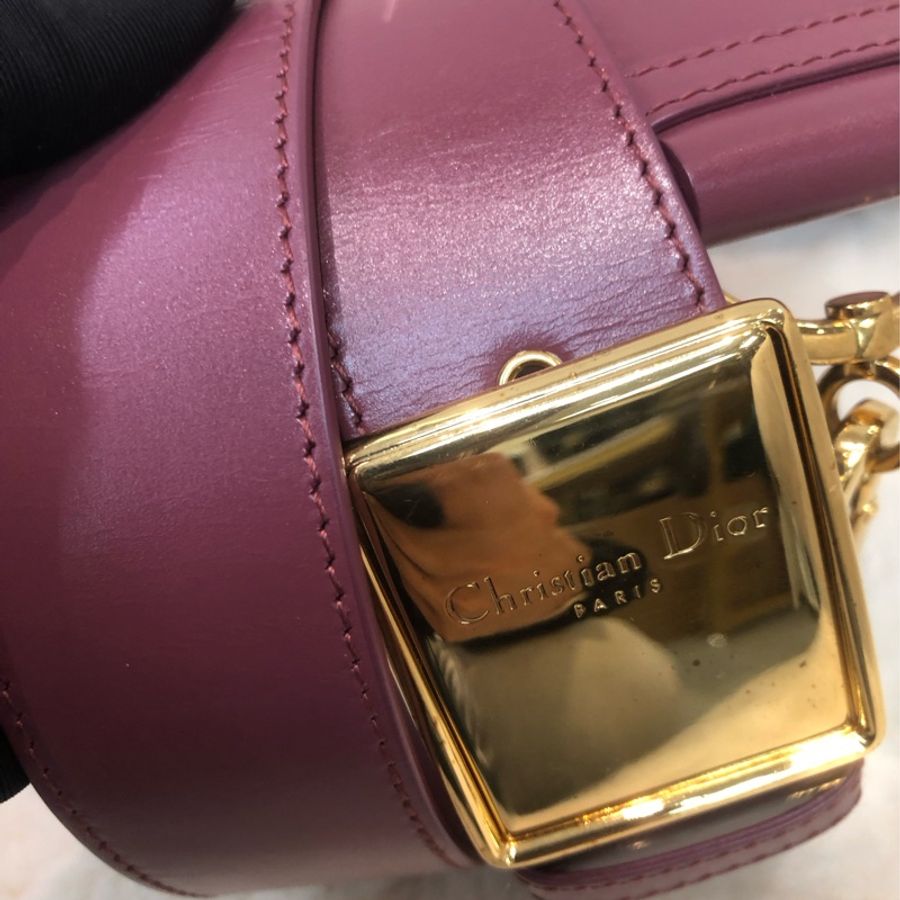 Dior 棗紅色蒙田相機袋 XC195-7
