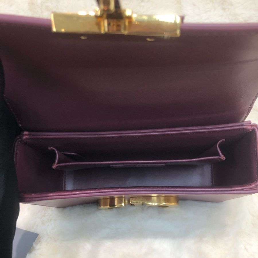 Dior 棗紅色蒙田相機袋 XC195-19