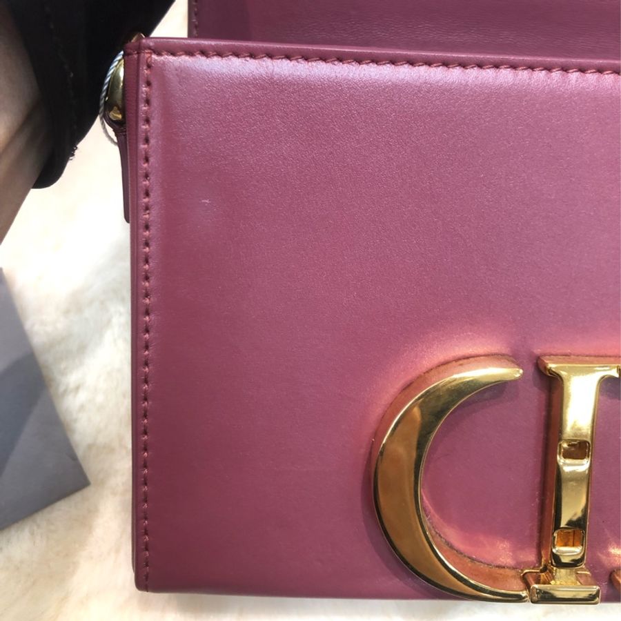 Dior 棗紅色蒙田相機袋 XC195-23