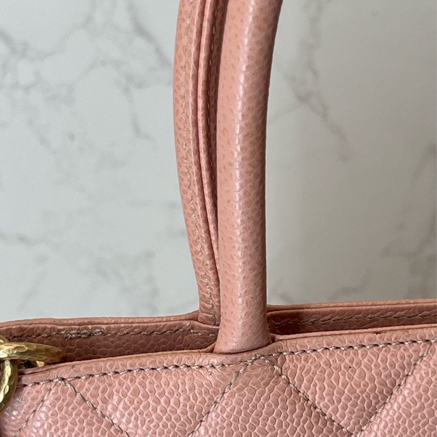 💗香緹國際精品💗 779 Chanel 粉色 希爾頓包-8