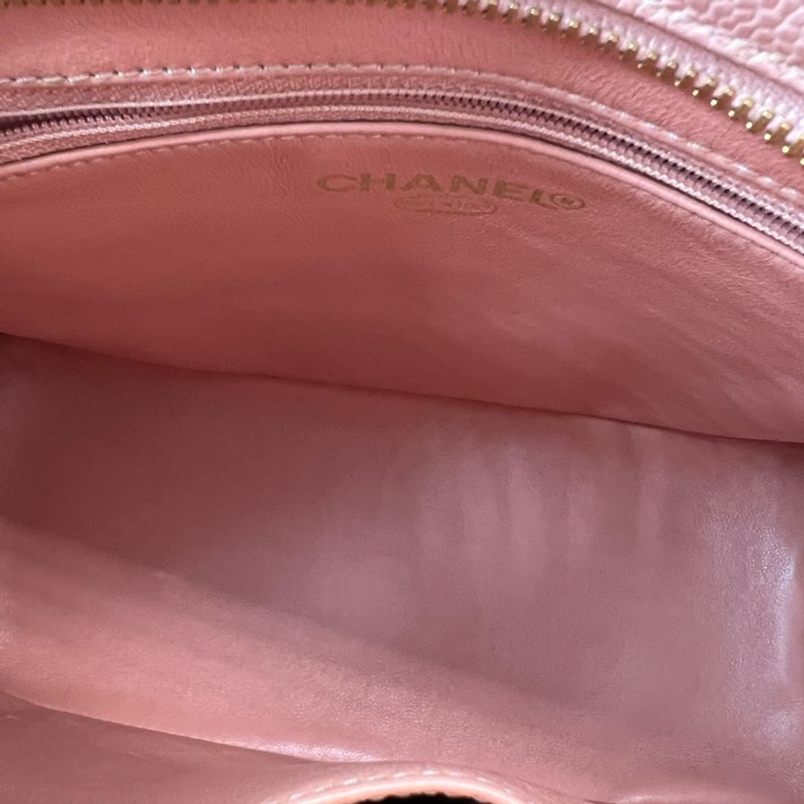 💗香緹國際精品💗 779 Chanel 粉色 希爾頓包-11