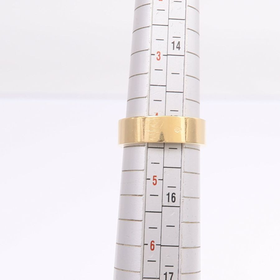 HERMES 18K玫瑰金Kelly Ring鑽石戒指Hermes#47/US#4.25-10
