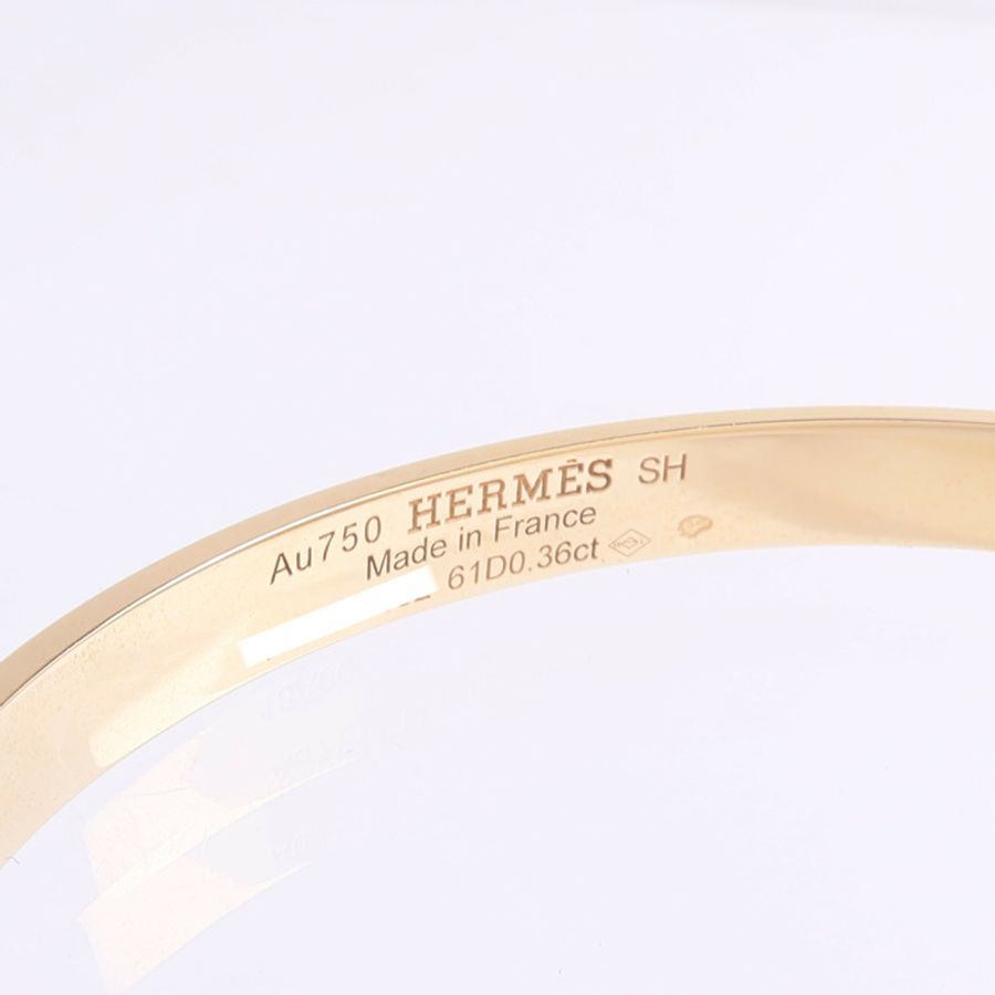 HERMES 【Hermes Fair】18K玫瑰金Kelly Bracelet鑽石手鐲-3