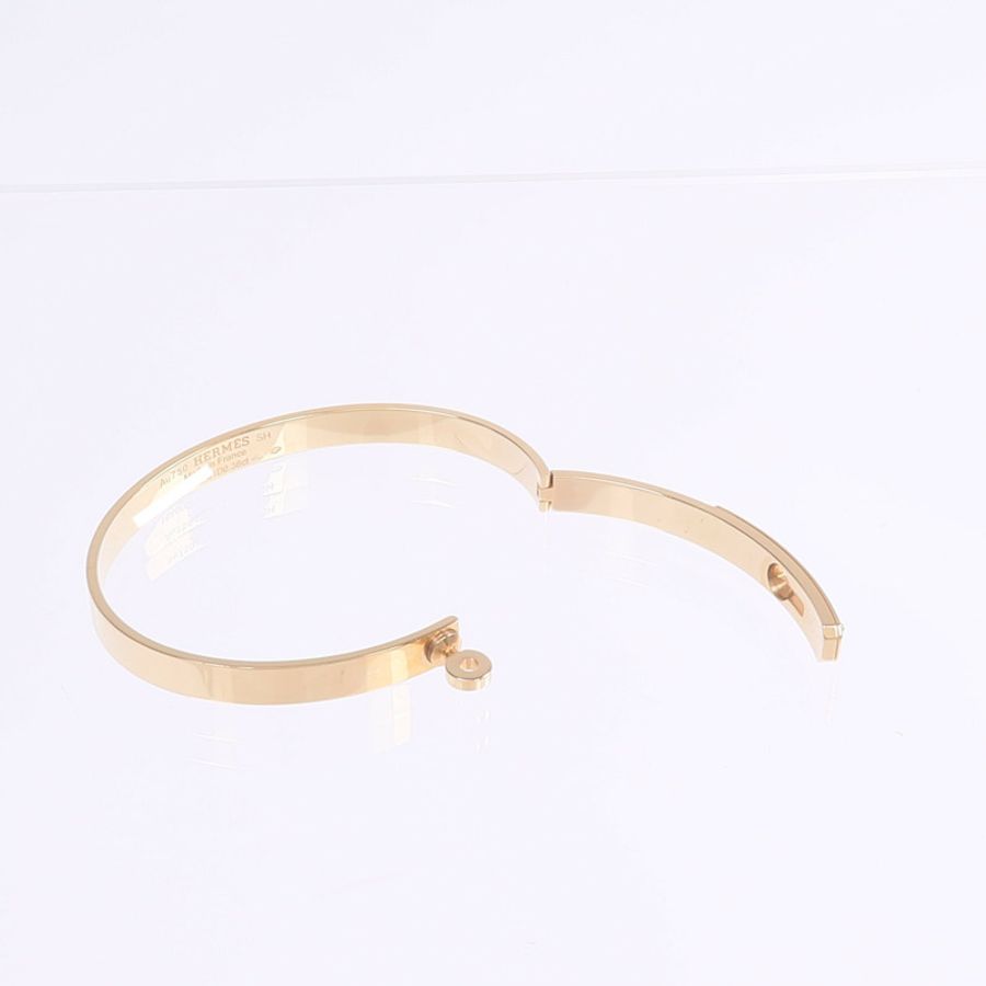 HERMES 【Hermes Fair】18K玫瑰金Kelly Bracelet鑽石手鐲-4