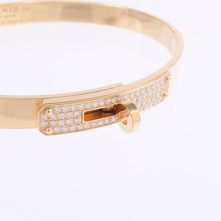 HERMES 【Hermes Fair】18K玫瑰金Kelly Bracelet鑽石手鐲-5