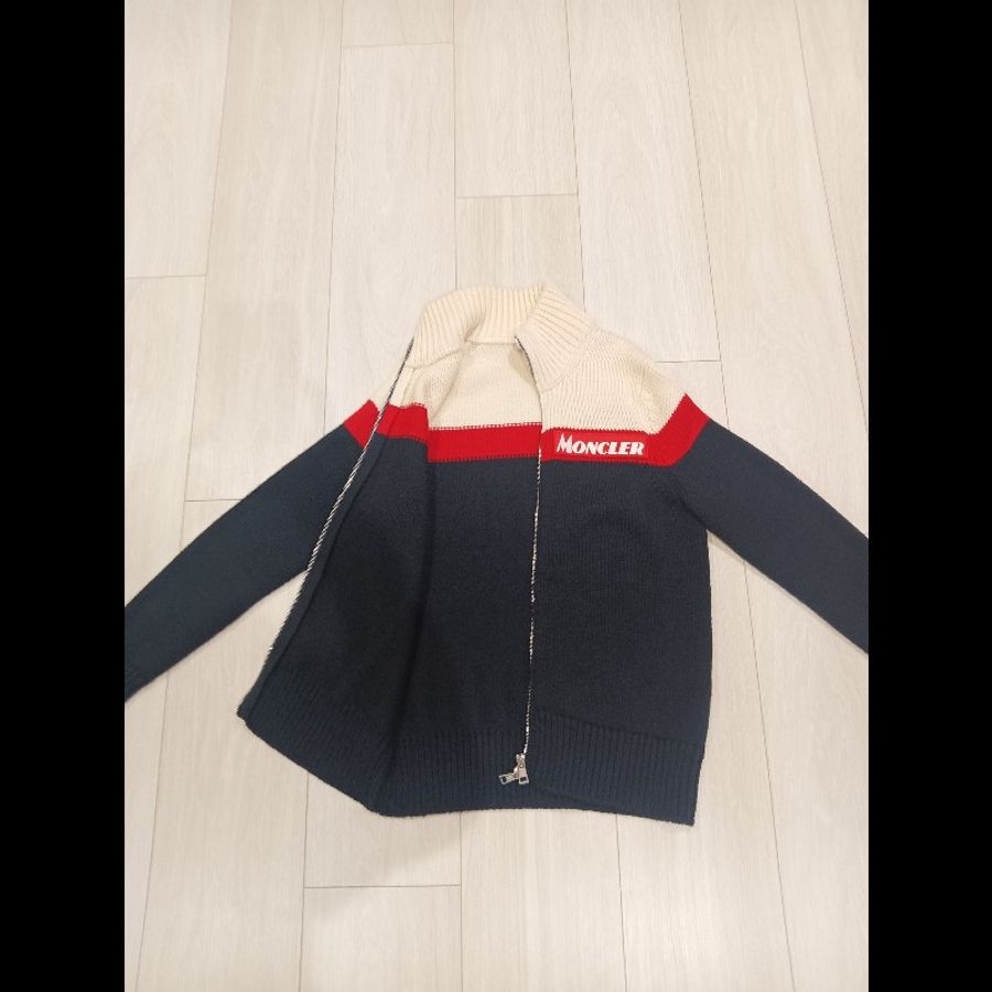 moncler 毛衣#紅米白藍#正品#S號-6