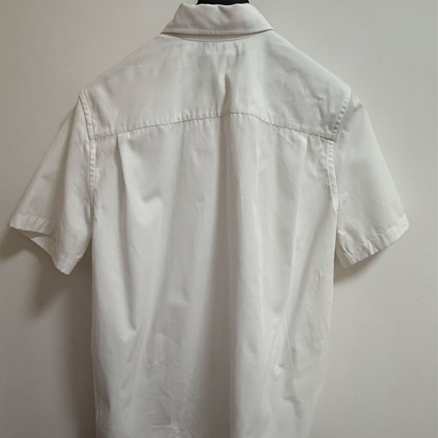 Louis Vuitton white monogram pocket short sleeve shirt S 短袖 襯衫-2
