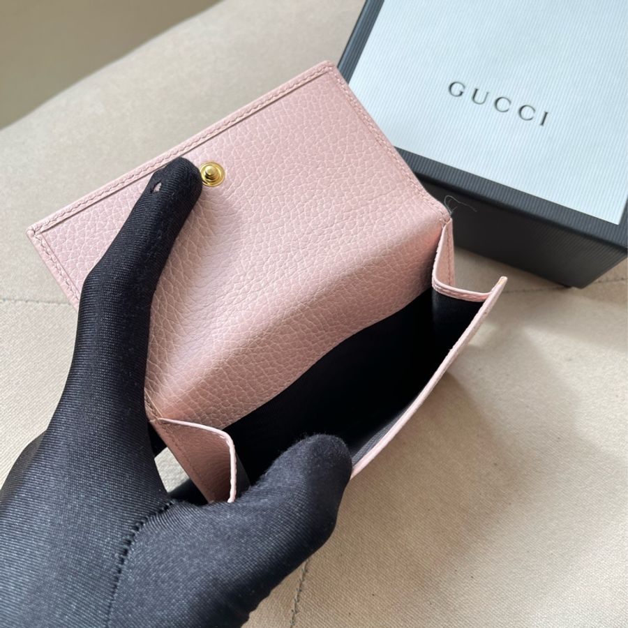 🏷️ Gucci 櫻花粉短夾-12