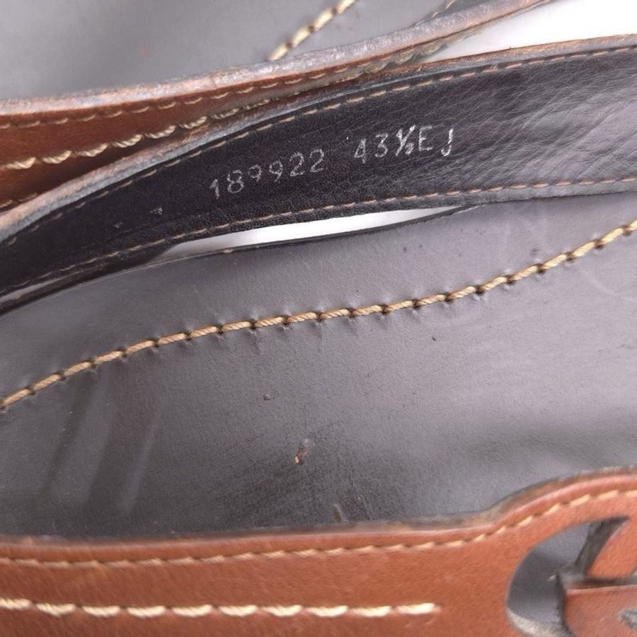 🕴️新上架🕴️Gucci 頂級奢華真皮夾腳人字拖鞋-17
