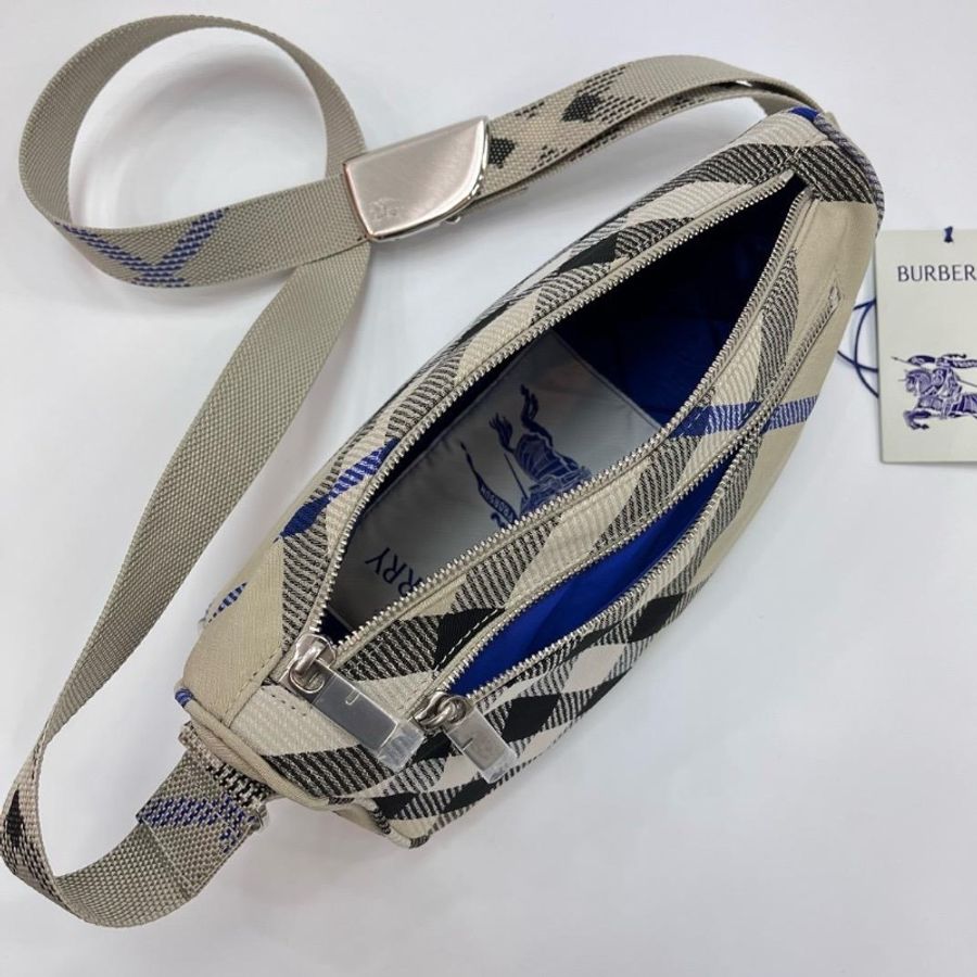 Burberry messenger bag ( Beige )-4