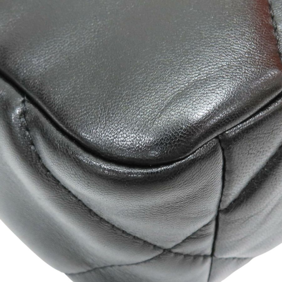 黑色 羊皮 19 鏈帶肩背包【CHANEL 香奈兒】 AS1160-11