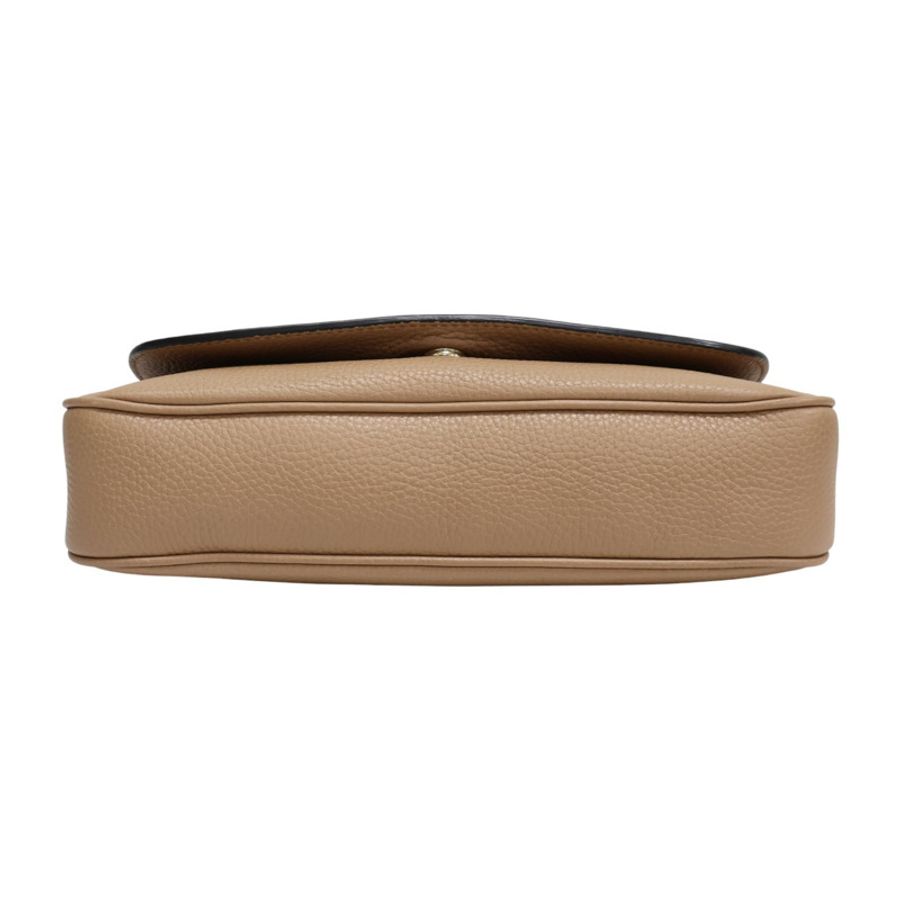 卡其色 牛皮 Soho 鍊帶 肩背包【GUCCI 古馳】 536224-3