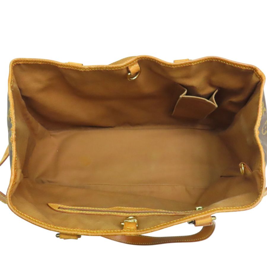 棕色 原花帆布 Batignolles Horizontal 肩背包【LOUIS VUITTON LV 路易威登】 M51154-4