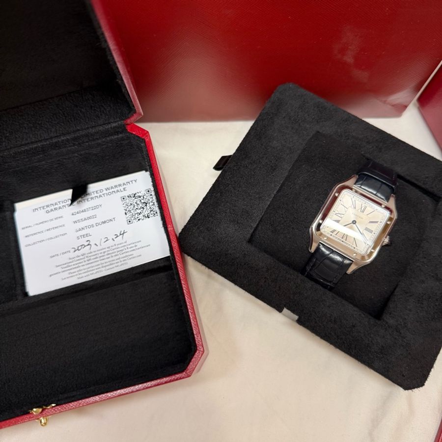 Cartier Santos Dumont腕錶-13