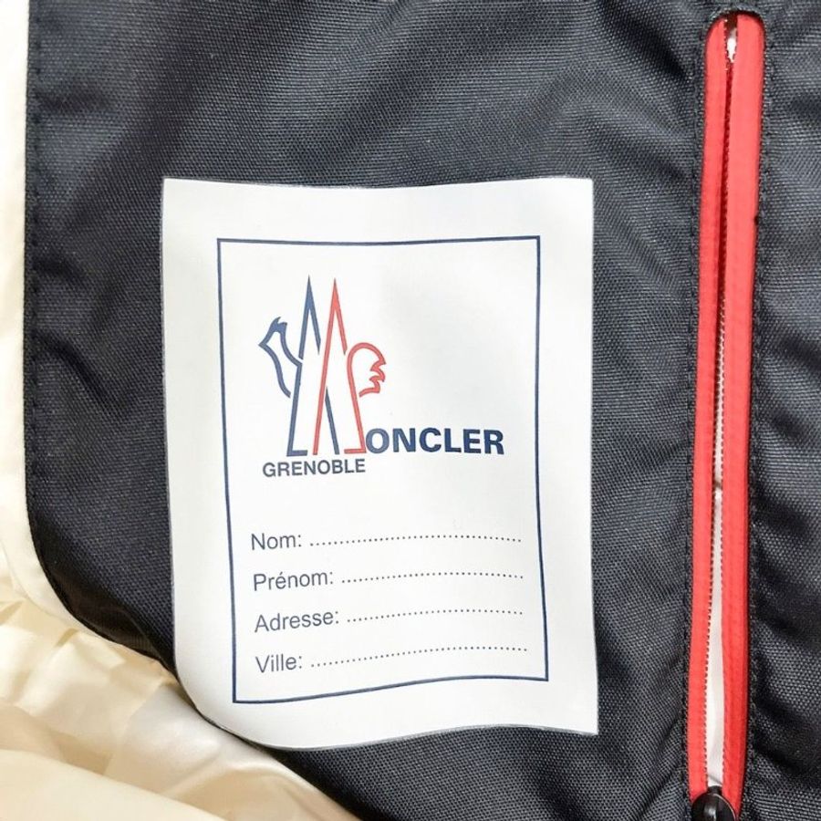 Moncler Grenoble系列天藍色短款修身 連帽羽絨服外套3碼 胸圍104衣長60 95新配件塵袋衣架-4