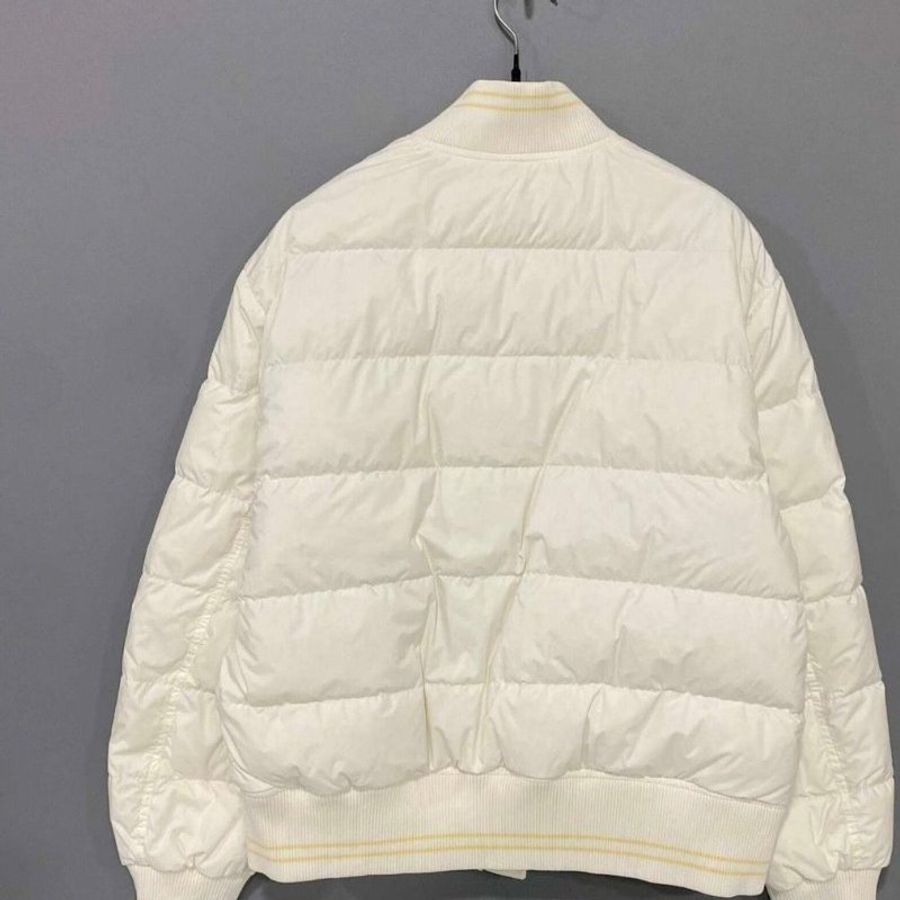 Moncler argo新款奶白色飛行員羽絨外套 1碼 95新 配件塵袋衣架-4