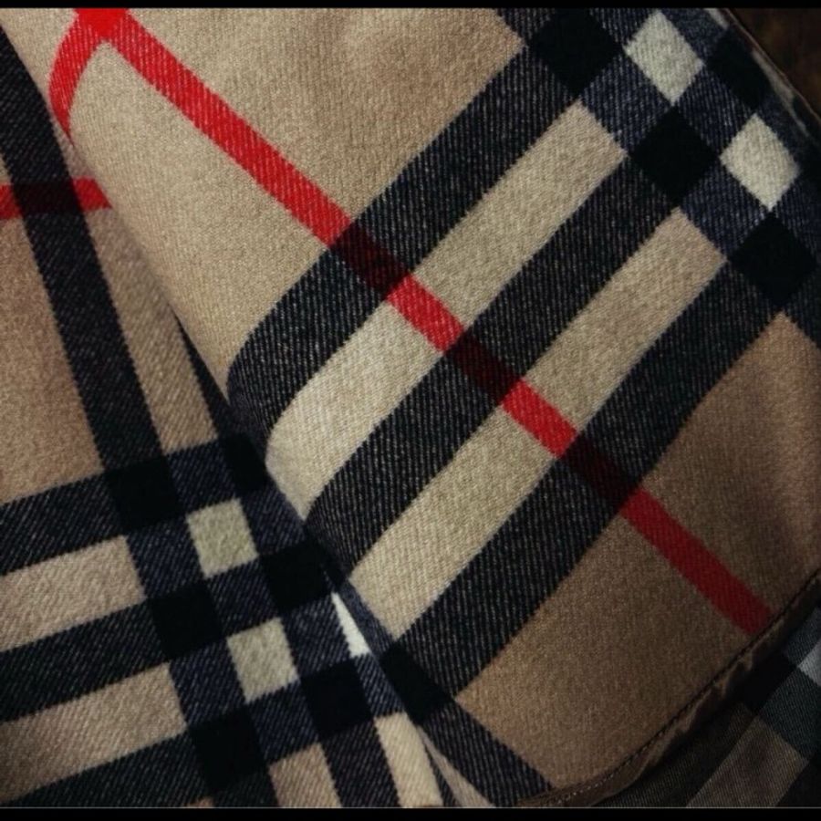日本二手/Burberry 風衣/有羊毛保暖襯裡-6