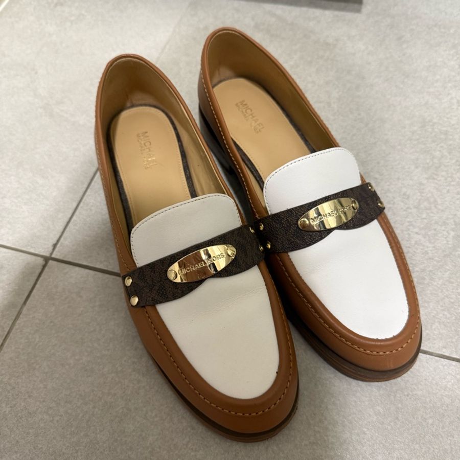Michael kors 樂福鞋 MK樂福鞋 皮鞋 8號-0