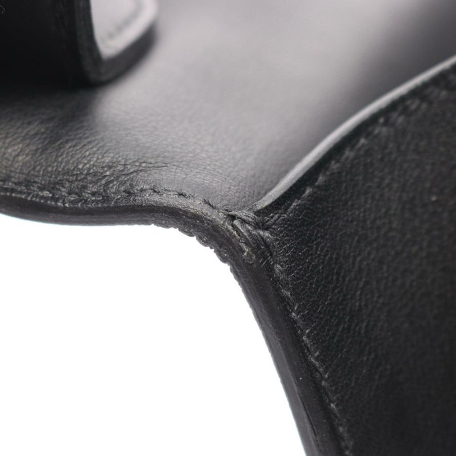 愛馬仕 Boucle Sellier 肩包 B Swift 皮革黑色 SHW-5