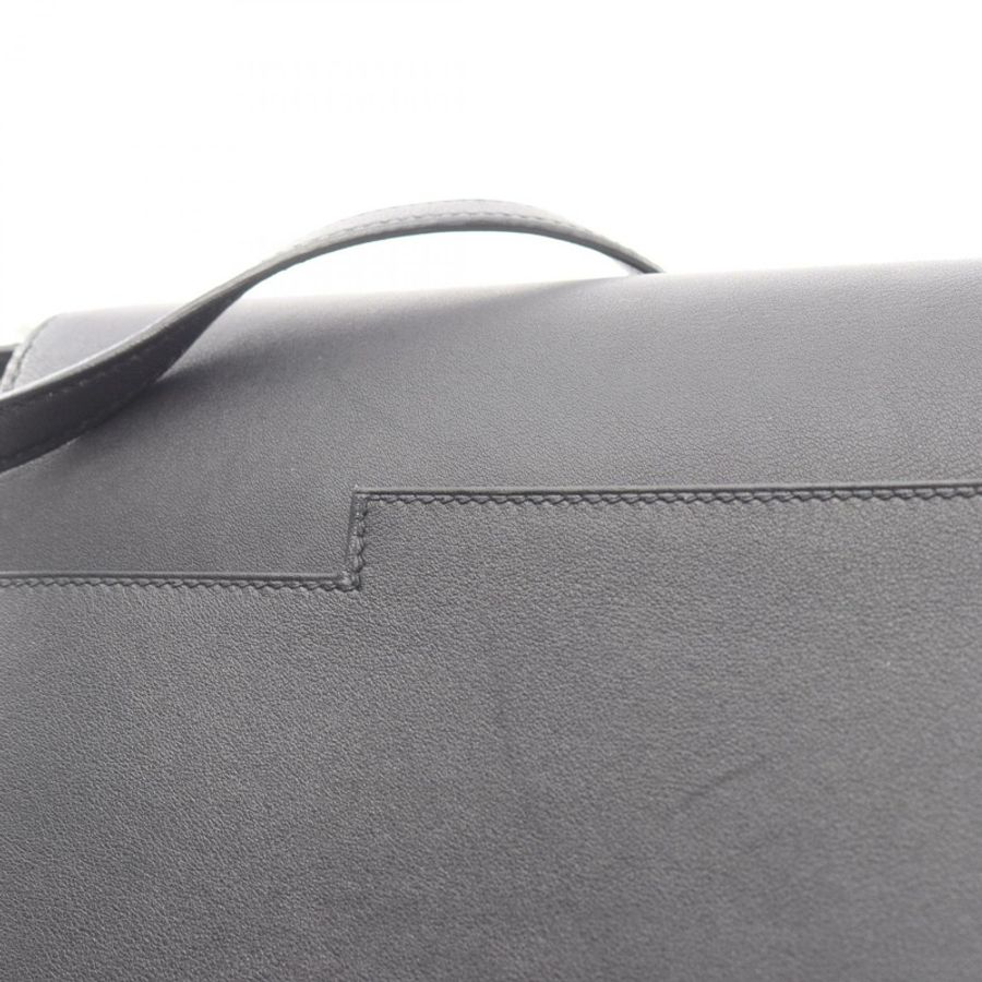愛馬仕 Boucle Sellier 肩包 B Swift 皮革黑色 SHW-10