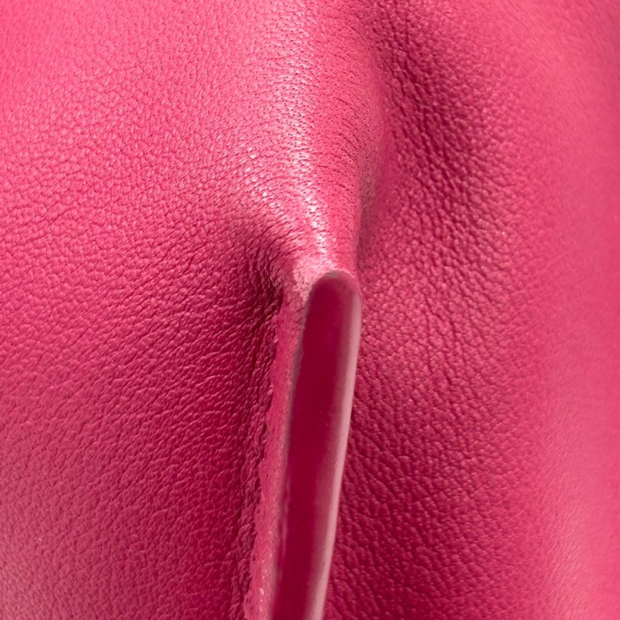 粉紅色 皮革 Flamenco Clutch 肩背包【LOEWE 羅威】 A411FC1X838603-9