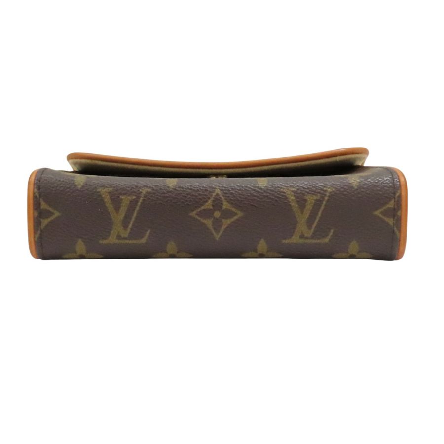 棕色 原花帆布 Pochette Florentine 腰包 M51855【LOUIS VUITTON LV 路易威登】 M51855-3