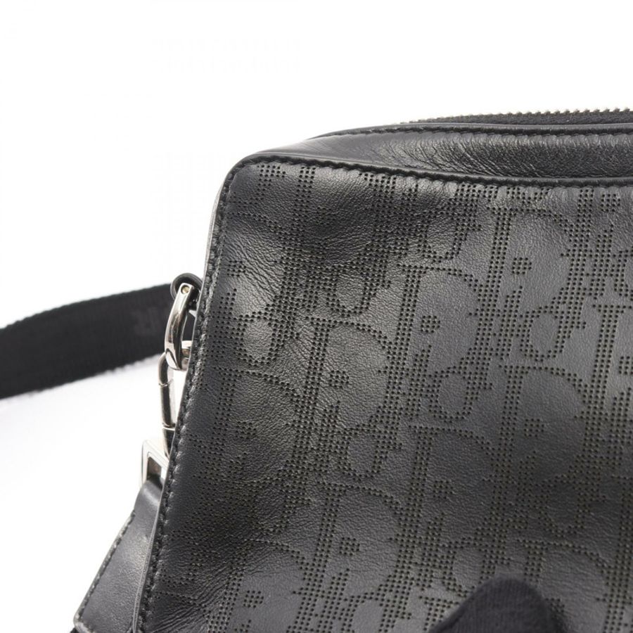 Christian Dior Oblique Galaxy 單肩斜背包 2ESBC119VPD 黑色皮革-7