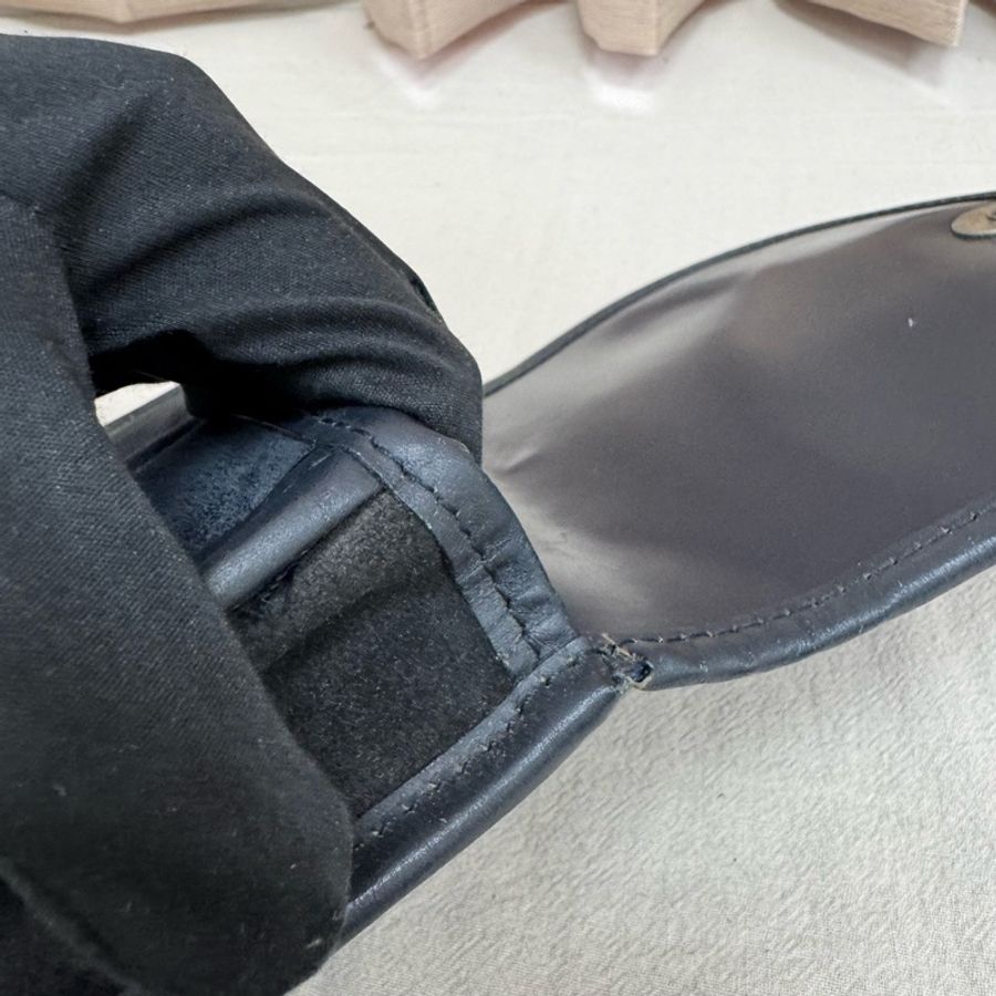 Gucci麂皮馬銜扣腰包 中古 vintage-19