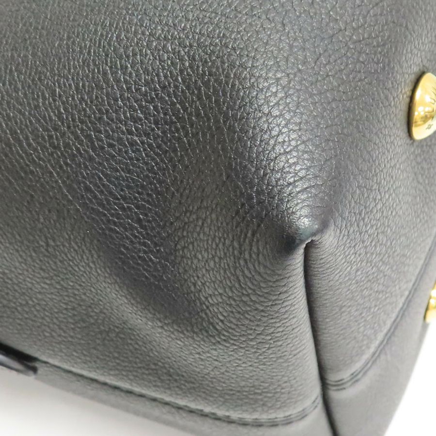黑色 牛皮 Low Key Hobo MM 肩背包【LOUIS VUITTON LV 路易威登】 M24856-11