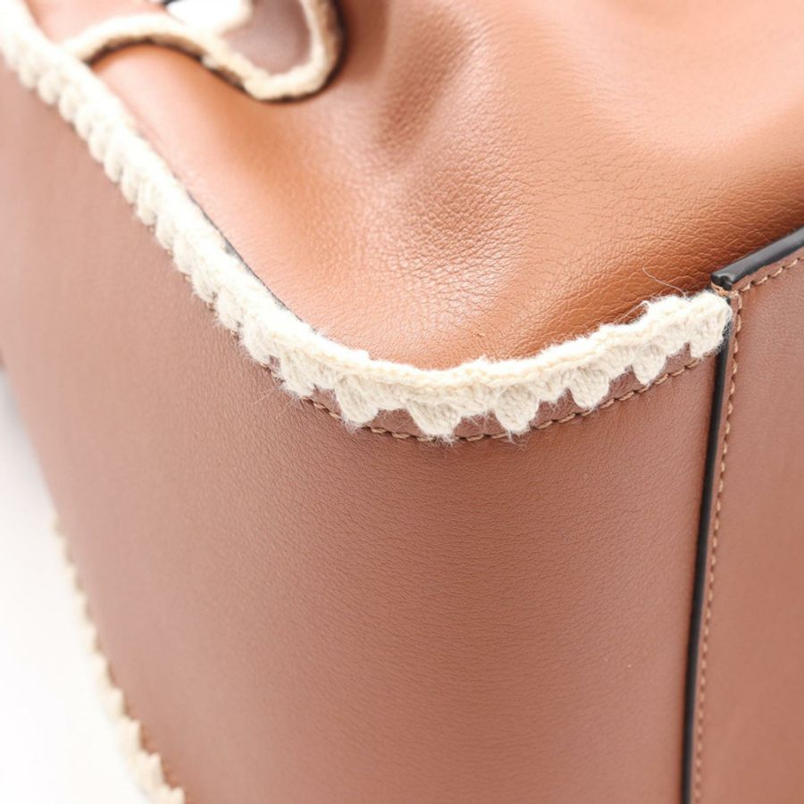 LOEWE Hammock鉤編小號肩斜背包 303.28.Z95 皮革 二手-4