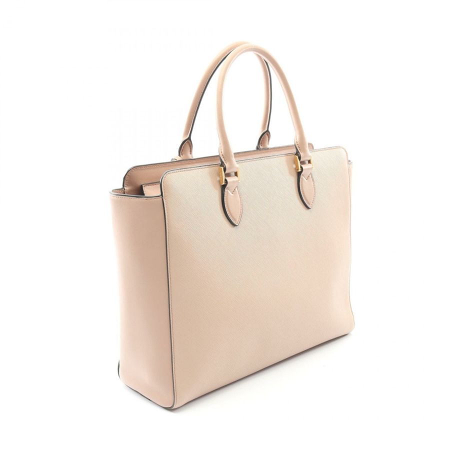 PRADA 粉紅 Saffiano 皮革手提單肩斜背包(二手女款)-1