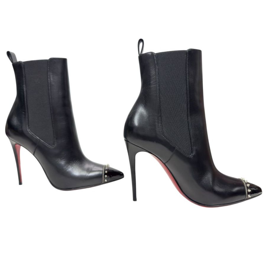 CHRISTIAN LOUBOUTIN Banjo 高踭短靴 100MM-4