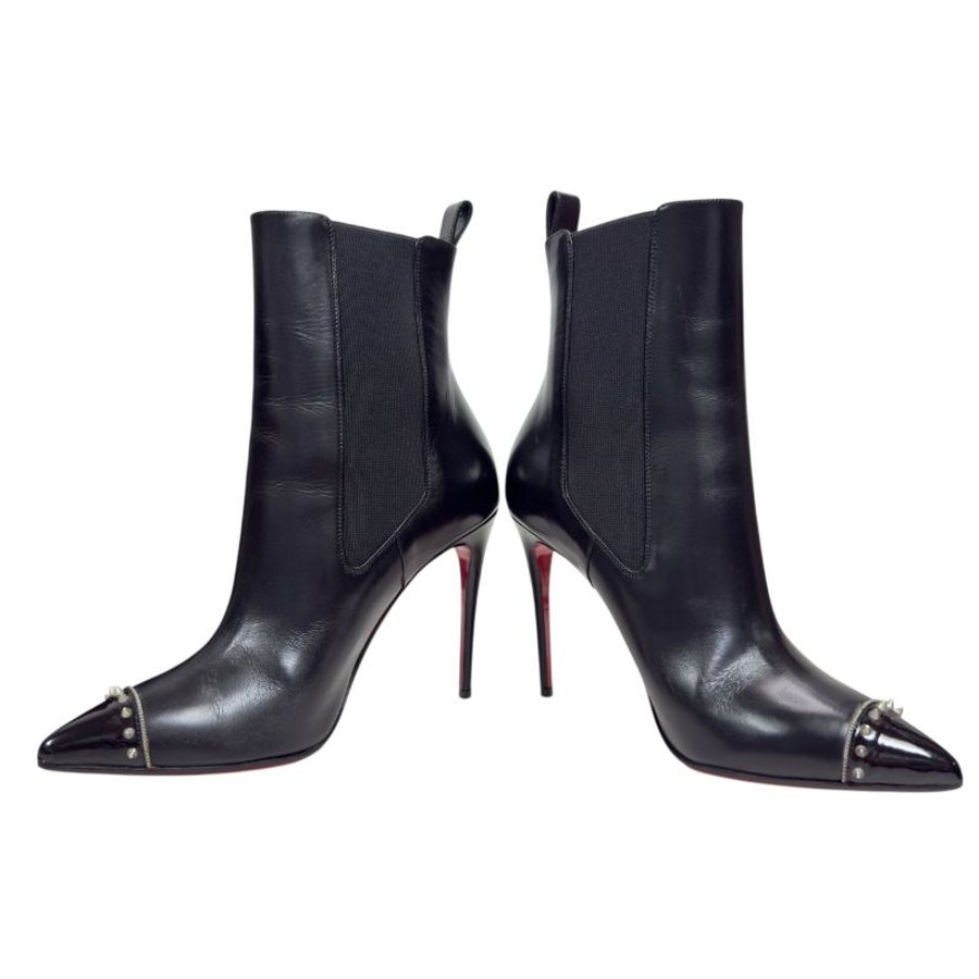 CHRISTIAN LOUBOUTIN Banjo 高踭短靴 100MM-5