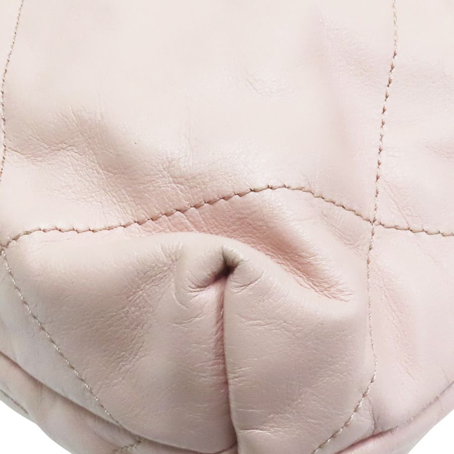 粉色 牛皮 22 肩背包【CHANEL 香奈兒】 AS3260-13