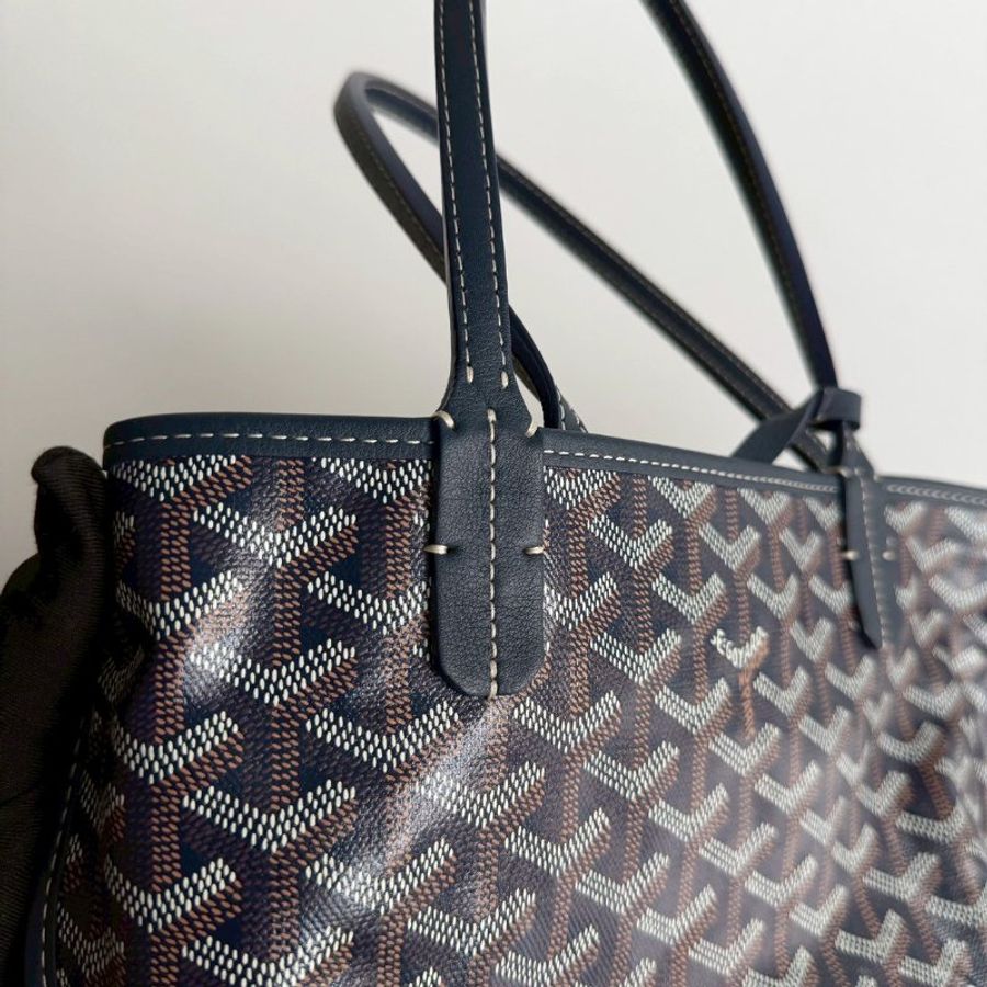 閒置新🫰🏻 Goyard 戈雅 Mini Tote Bag 深藍💙-14