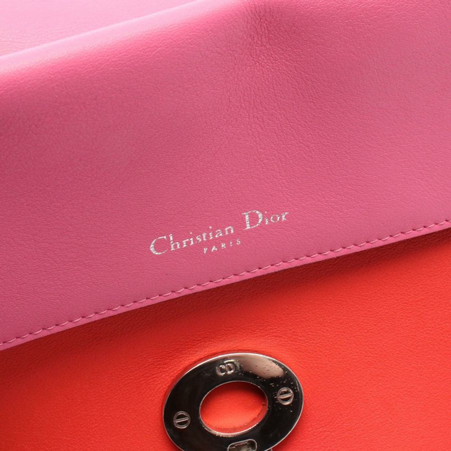 Christian Dior Be Dior 紅色皮革單背包,二手女款-3