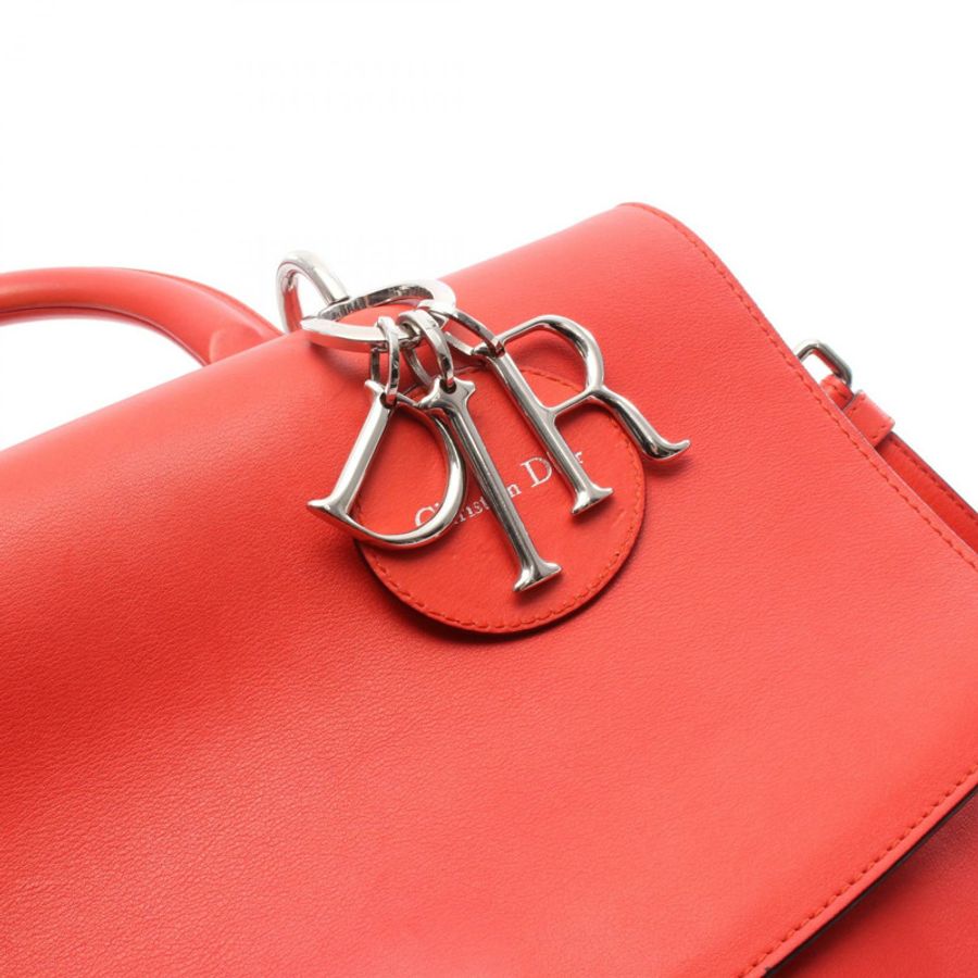Christian Dior Be Dior 紅色皮革單背包,二手女款-5