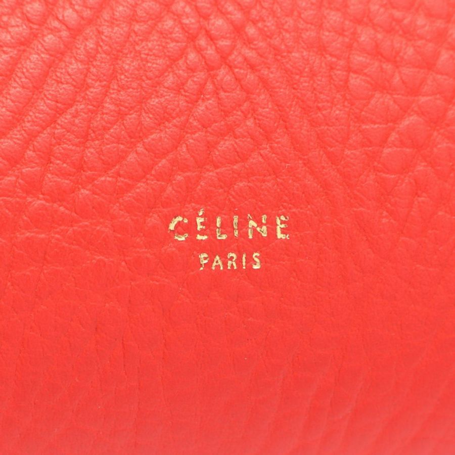 CELINE BELT BAG MINI 單肩手提包 176103 皮革 紅色 米色 黑色 二手 女士-3