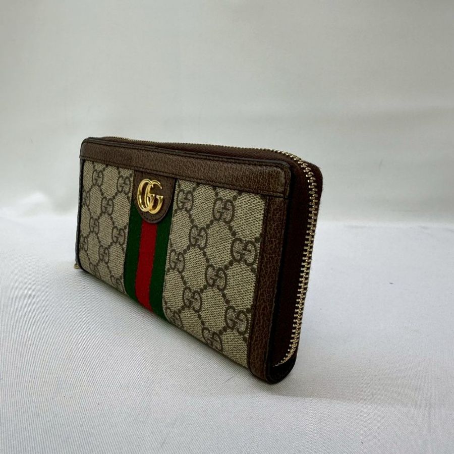 GUCCI Ophidia帆布拉鍊長夾-2