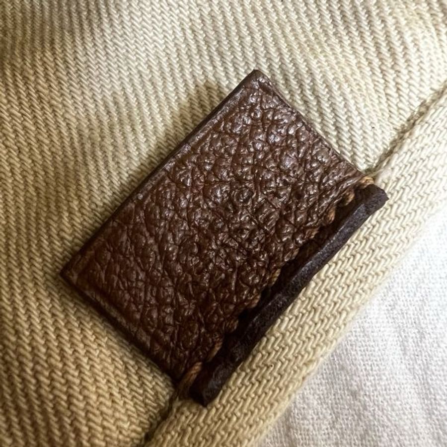 Hermès 麻質百褶托特包-16