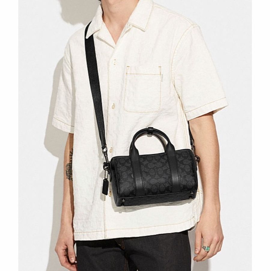 Coach 男士 GOTHAM 24 號單肩包均碼碼24cm*11cm*14cm-2