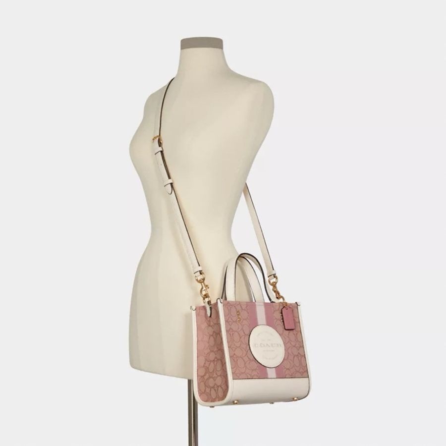 Coach 女士 Dempsey 22 印花單肩包均碼碼22cm*11cm*19.5cm-5