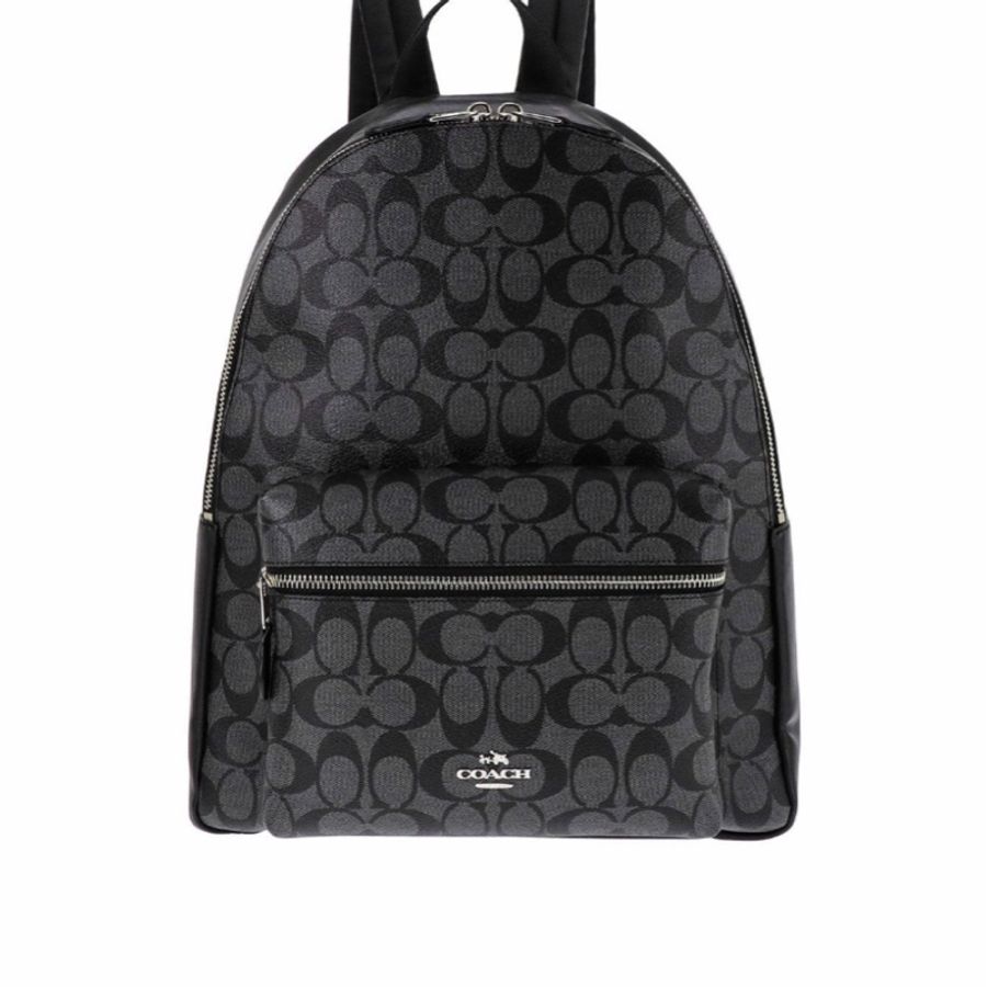 Coach 男士 拉鍊雙肩包均碼碼39cm*31cm*17cm-0