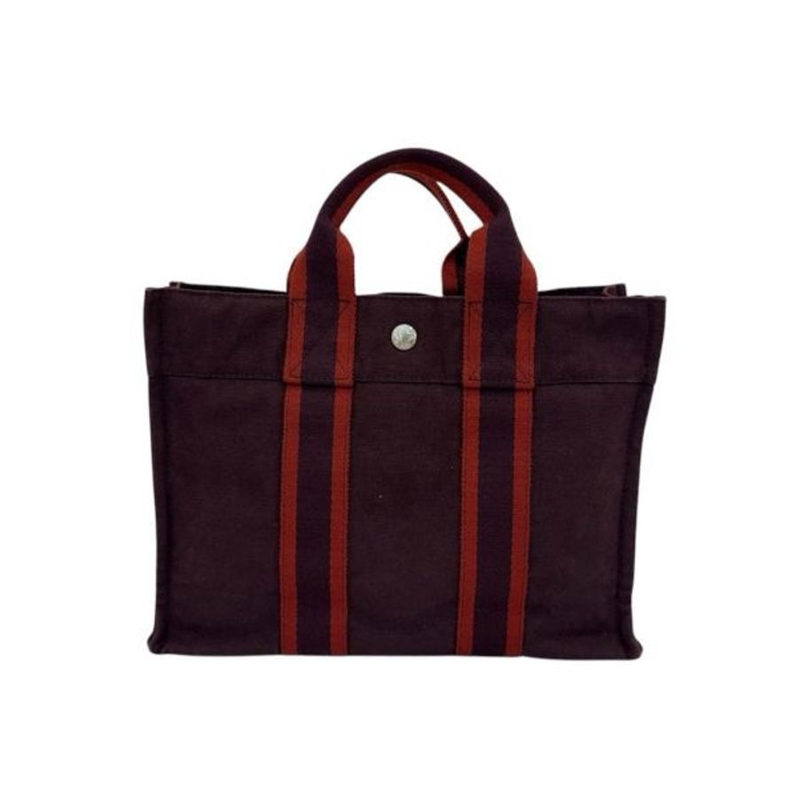 Hermès 小號帆布手袋-2