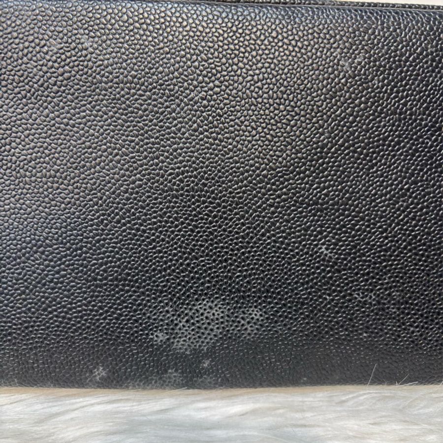 Chanel 1804 GST BOOKTOTE 黑色荔枝皮 金幣包 肩背包 手提包 托特包-33