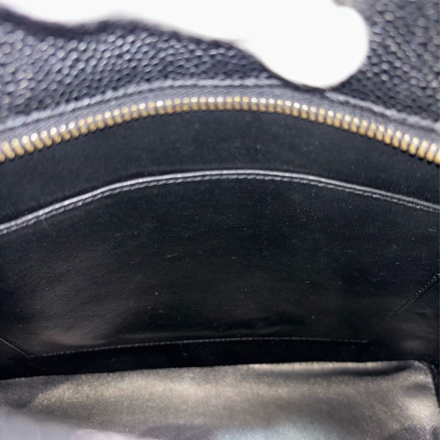 Chanel 1804 GST BOOKTOTE 黑色荔枝皮 金幣包 肩背包 手提包 托特包-48
