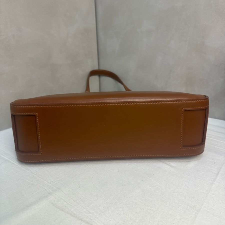 Hermès 手提通勤包 咖啡色-6